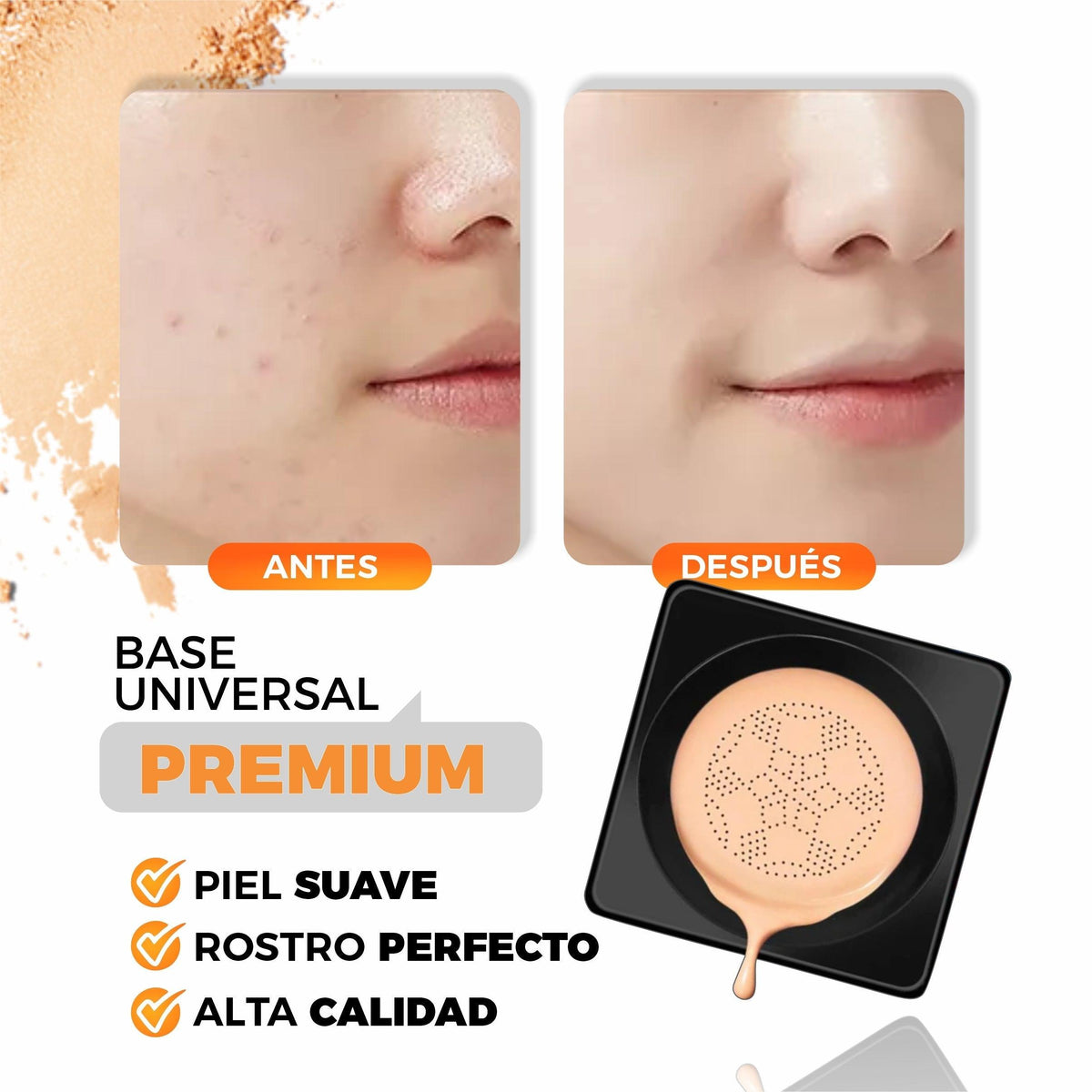 (COMPRA 1 LLEVA 2) Base de Maquillaje en Crema Anti-Edad ANGEALA®