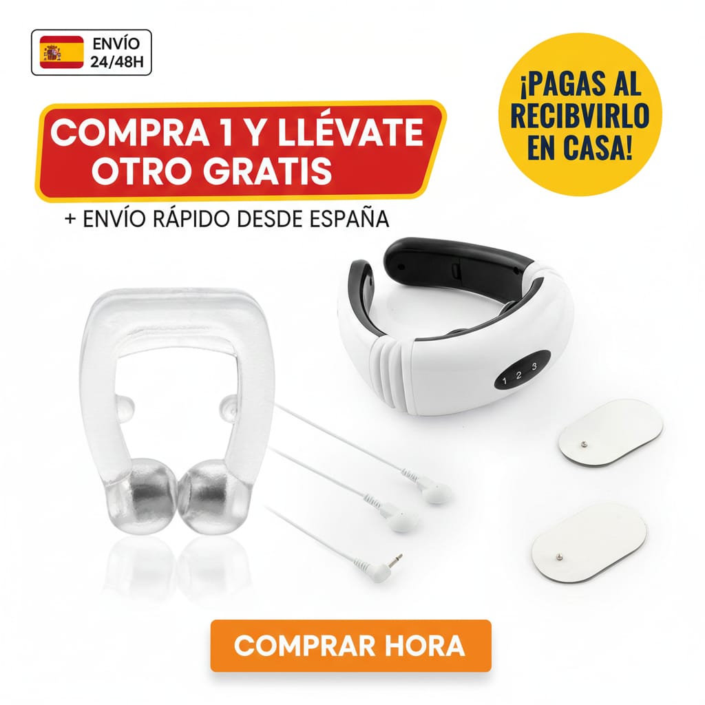 Pack Relax Total InnovaGoods – Cuello, Espalda y Sueño Profund